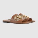 Gucci Women’s slide sandal with Horsebit - Image 5